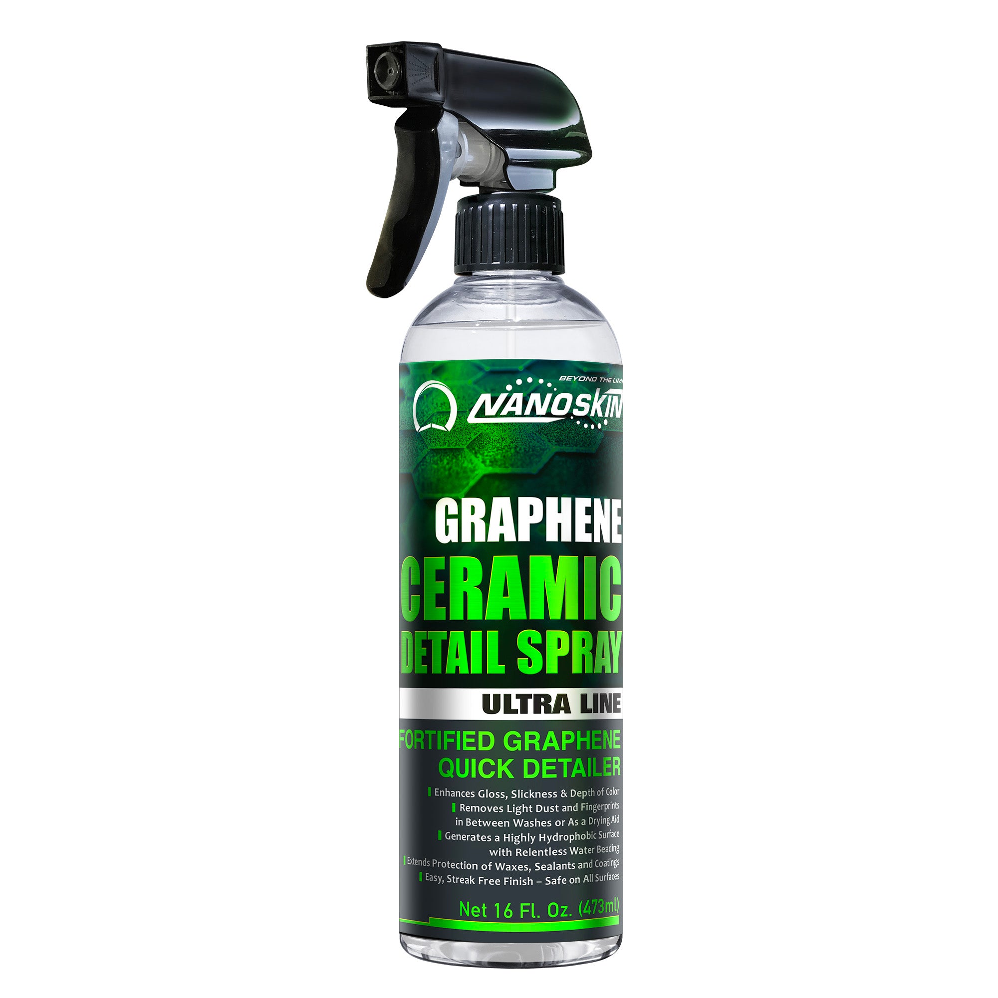 Advanced Graphene Ceramic Spray Coating for Car Detailing Pros, 1 Bottle (8oz) | Paint Sealant, Polish & Protection Scratches & Grime | Torque Detail