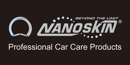 NANOSKIN Logo with Professional Car Care Products