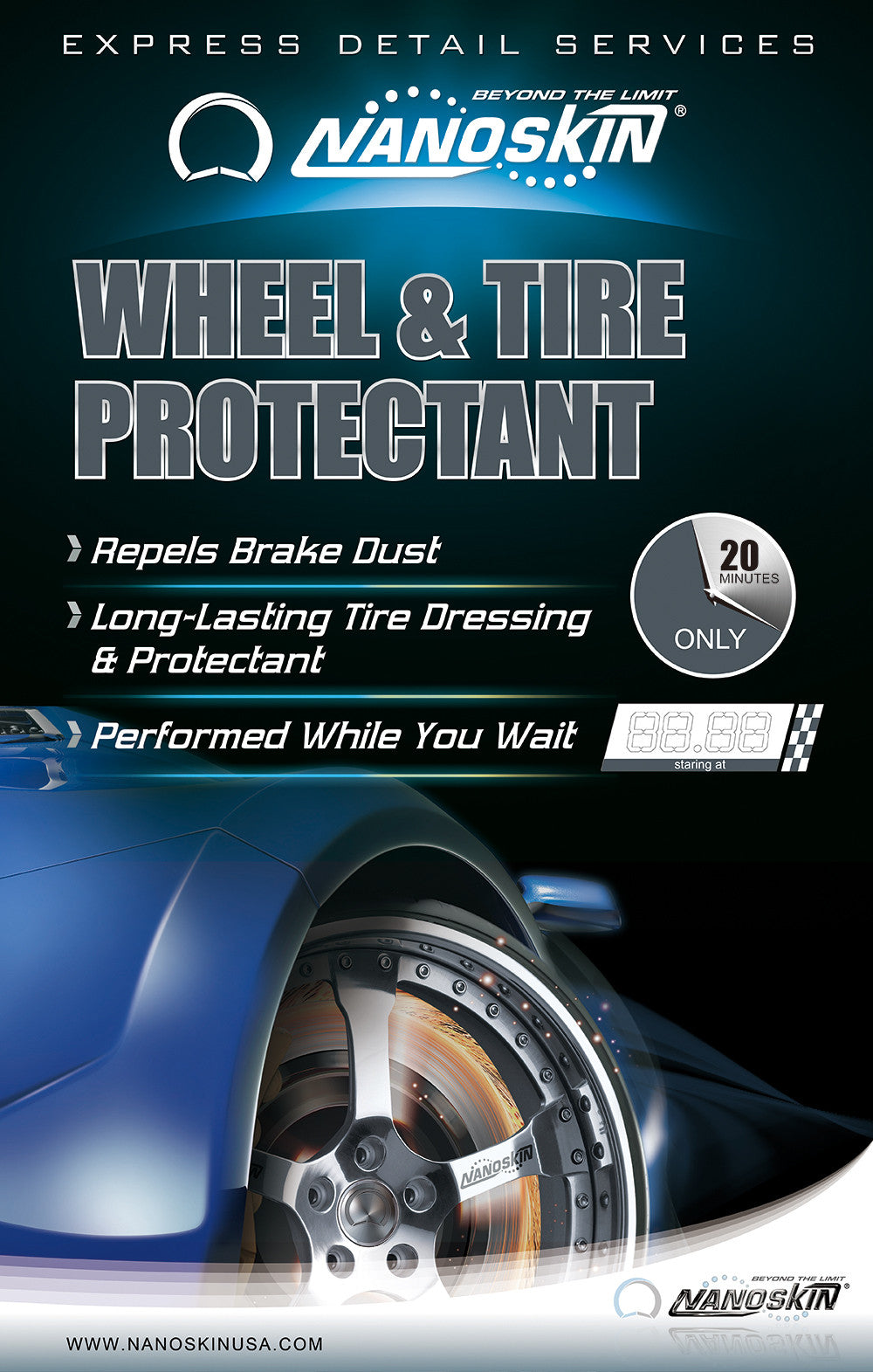 Wheel and Tire Cleaning & Protectant