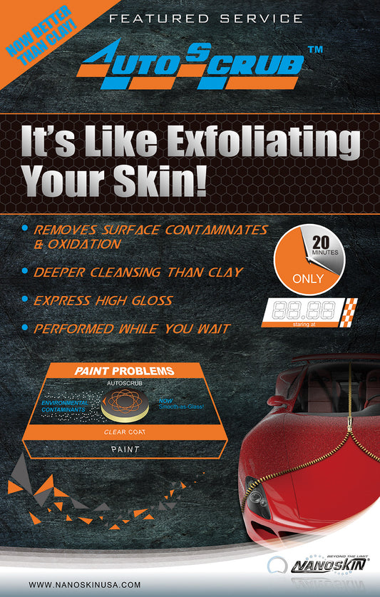 AUTOSCRUB It's like exfoliating your skin