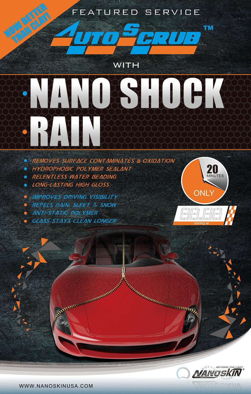 AUTOSCRUB NANO SHOCK & RAIN