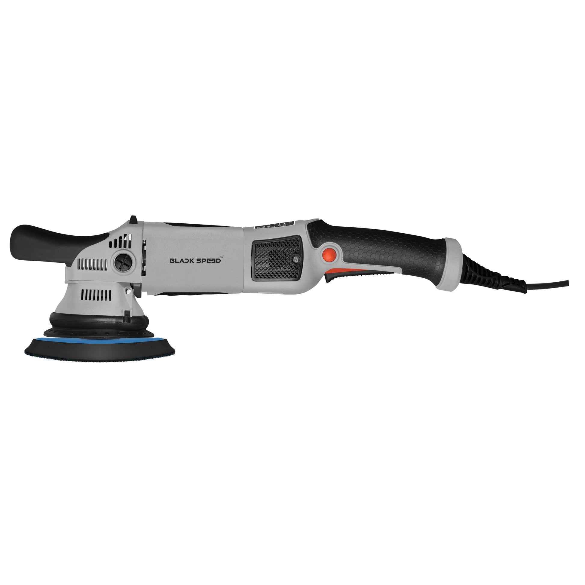 • 15 / 21 mm long-throw orbit<br> • Washer Modification<br> • Right  Angle Handle<br> • D-Handle<br> • Allen Key Wrench<br> • 5 / 6 inches Backing Plate<br> • Two Carbon Brushes<br> • Instruction Manual<br> • Grease