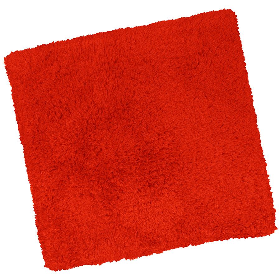 Fur Long Pile Edgeless Microfiber Towel 16" x 16" (12 Pcs/Pack)
